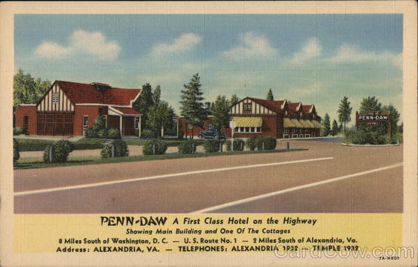 Penn-Daw Hotel Alexandria Virginia