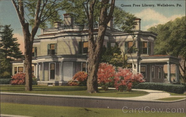 Green Free Library Wellsboro Pennsylvania