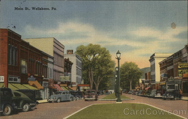 Main Street Wellsboro Pennsylvania