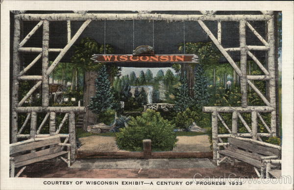 Wisconsin Exhibit 1933 Chicago World Fair