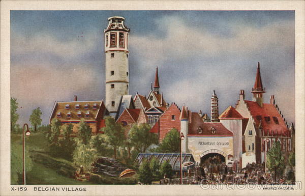 Belgian Village 1933 Chicago World Fair