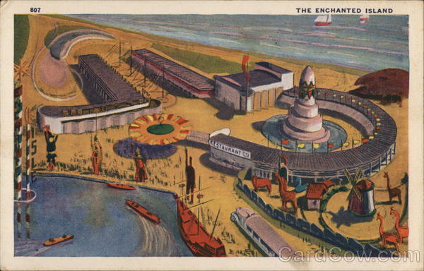 The Enchanted Island - Chicago World's Fair Illinois