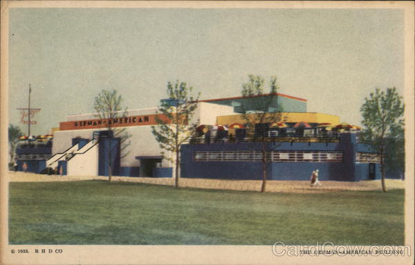 The German-American Building 1933 Chicago World Fair