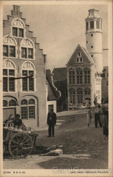 Dog Cart, Belgian Village 1933 Chicago World Fair
