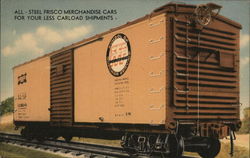 Frisco Merchandise Car Postcard