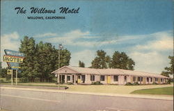 The Willows Motel Postcard