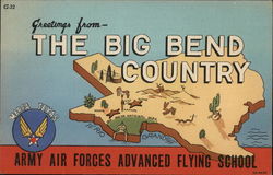 The Big Bend Country Postcard