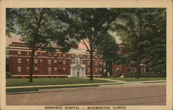 Mennonite Hospital Bloomington, IL Postcard Postcard Postcard