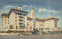 Monterey Hotel Asbury Park, NJ Postcard Postcard Postcard