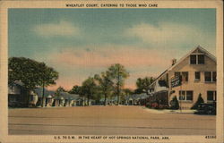 Wheatley Court Hot Springs National Park, AR Postcard Postcard Postcard