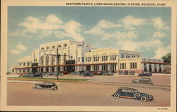 Southern Pacific Lines Grand Central Station Houston, TX Postcard Postcard Postcard