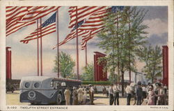 Twelfth Street Entrance Postcard