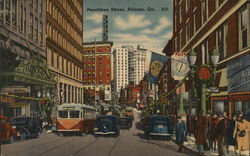 Peachtree Street Postcard