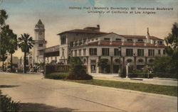 University of California at Los Angeles - Holmby Hall, Womens Dormitory Postcard