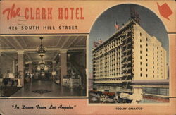 The Clark Hotel Los Angeles, CA Postcard Postcard Postcard