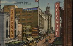 Granville Street Postcard