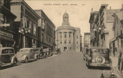 Center Street Postcard