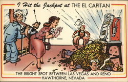 El Capitan Casino Hawthorne, NV Postcard Postcard Postcard