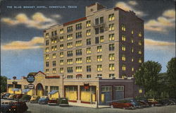 The Blue Bonnet Hotel Kerrville, TX Postcard Postcard Postcard