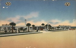 Blue Ocean Motel and Restaurant St. Augustine, FL Postcard Postcard Postcard