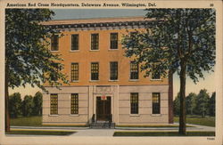 American Red Cross Headquarters, Delaware Avenue Wilmington, DE Postcard Postcard Postcard