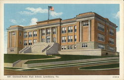 Garland-Rodes High School Lynchburg, VA Postcard Postcard Postcard