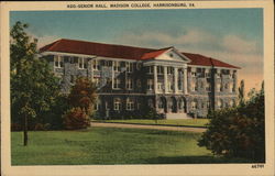 Senior Hall, Madison College Postcard