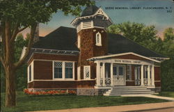 Skene Memorial Library Fleischmanns, NY Postcard Postcard Postcard