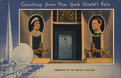 Greetings from New York World's Fair 1939 NY World's Fair Postcard Postcard Postcard