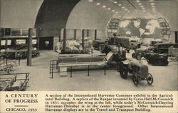 International Harvester Company Exhibit - A Century of Progress Chicago, IL 1933 Chicago World Fair Postcard Postcard Postcard