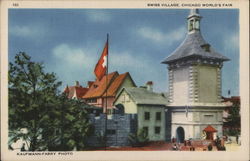 Swiss Village - Chicago World Fair 1933 Chicago World Fair Postcard Postcard Postcard