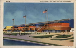 Agricultural Building 1933 Chicago World Fair Postcard Postcard Postcard