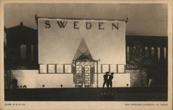 Swedish Pavilion at Night Swedish Pavilion at Night