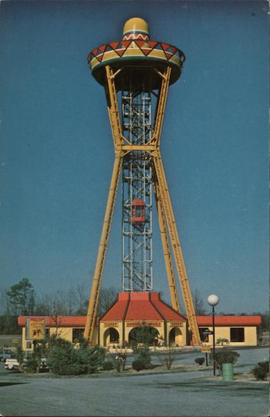 Sombrero Observation Tower, pedro's South of the Border Hamer South Carolina