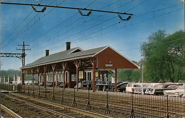 N. Y. , N. H. & H. Station Darien Connecticut