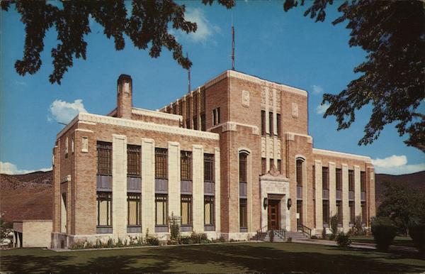 Chaffee County Court House Salida CO Postcard