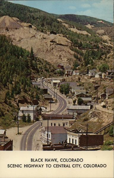 Scenic Highway to Central City Black Hawk Colorado