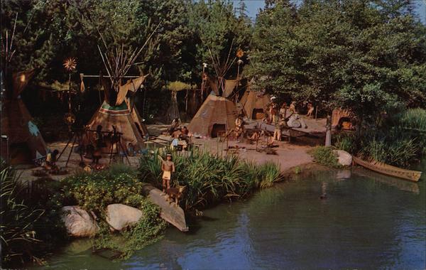 Disneyland - Peaceful Indian Village, The Magic Kingdom Anaheim California