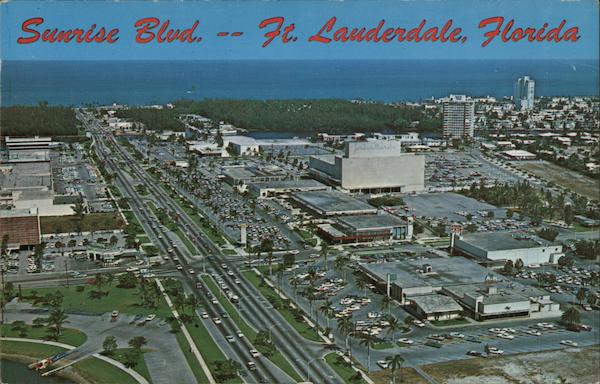 Sunrise Boulevard Fort Lauderdale Florida