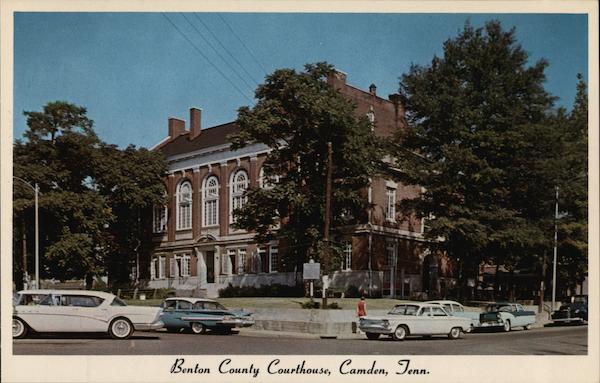 Benton County Courthouse Camden Tennessee
