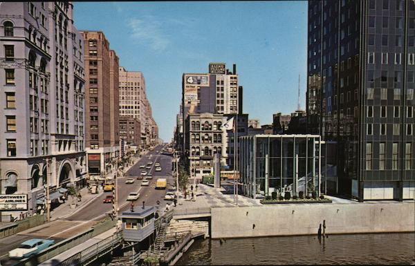 Wisconsin Ave. Looking East Milwaukee