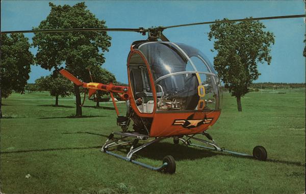 The Hughes TH-55A Helicopter Fort Wolters Texas
