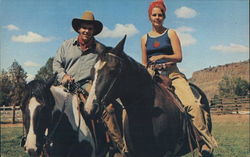 Having Fun at the 11,000-Acre "Crooked River Ranch" Terrebonne, OR Postcard Postcard Postcard