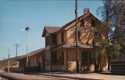 Southern Pacific Railroad Station Santa Susana, CA Postcard Postcard Postcard