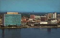 Atlantic Coast Line Railroad Building and New Convention Hall Jacksonville, FL Postcard Postcard Postcard