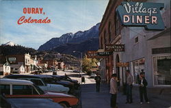 Business District Ouray, CO Postcard Postcard Postcard