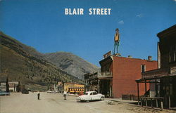 Blair Street Silverton, CO Postcard Postcard Postcard