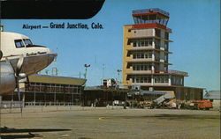 Airport Grand Junction, CO Postcard Postcard Postcard