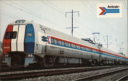 Metroliner - One of the World's Fastest Self-Propelled Trains Postcard