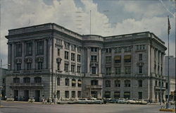 Vermilion County Court House in North East Corner of Public Square Postcard